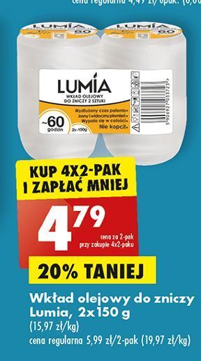 Biedronka Wkład olejowy do zniczy lumia oferta