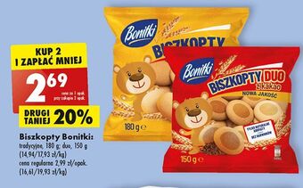Biedronka Biszkopty duo bonitki oferta