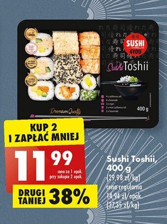 Biedronka Sushi toshii 400g oferta