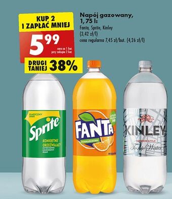 Biedronka Napój sprite oferta