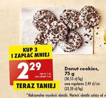 Biedronka Donut cookies oferta