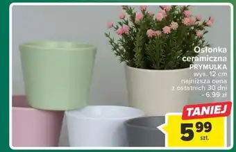 Osłonka ceramiczna prymulka 12 cm cermax