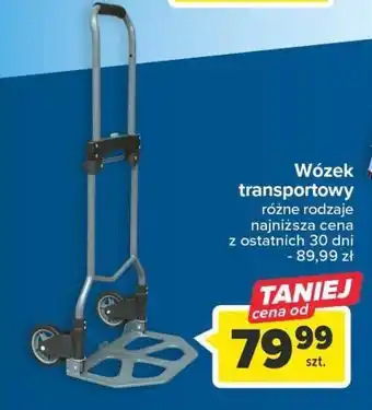 Carrefour Wózek transportowy oferta