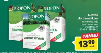Carrefour Nawóz do trawnika biopon oferta