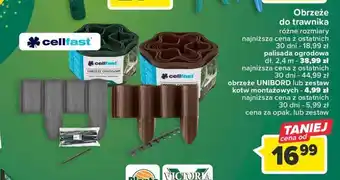 Carrefour Obrzeże do trawnika cellfast oferta