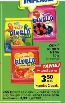 Żelki robaczki blublo