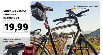 Lidl Bidon lub uchwyt rowerowy na smartfon oferta