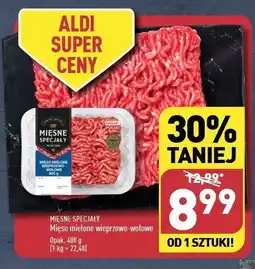 ALDI Mięso mielone wieprzowo wołowe 1 SZT 400 G oferta
