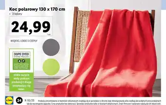 Lidl Koc polarowy 130 x 170cm oferta