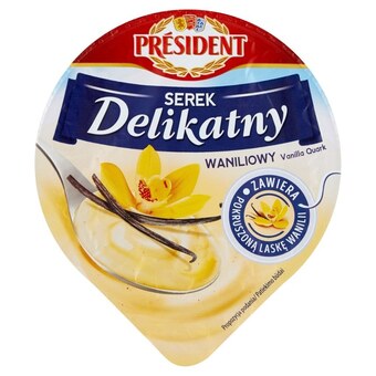 MOKPOL Président serek delikatny waniliowy 150 g oferta