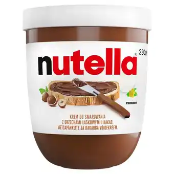 Torimpex Nutella krem do smarowania z orzechami laskowymi i kakao 230 g oferta