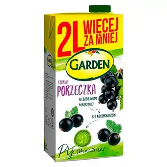 Garden napój czarna porzeczka 2 l