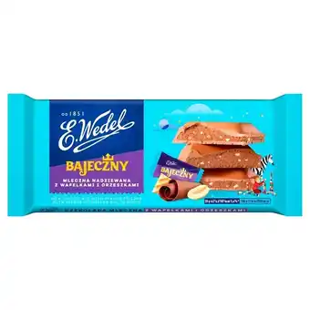 Spar E. wedel bajeczny czekolada mleczna nadziewana z wafelkami i orzeszkami 100 g oferta