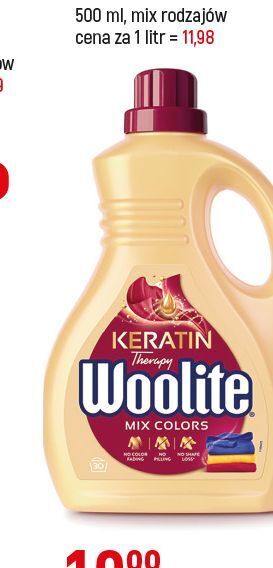 E.Leclerc Płyn do prania mix colors woolite keratin oferta
