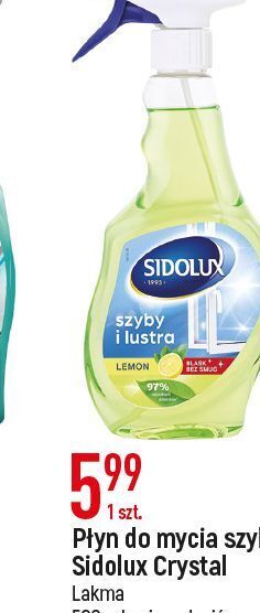 E.Leclerc Płyn do szyb lemon sidolux crystal oferta