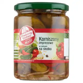 Torimpex Mosso korniszony imprezowe w zalewie na slodko 510 g oferta
