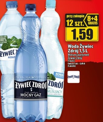 Topaz Woda mineralna żywiec zdrój oferta