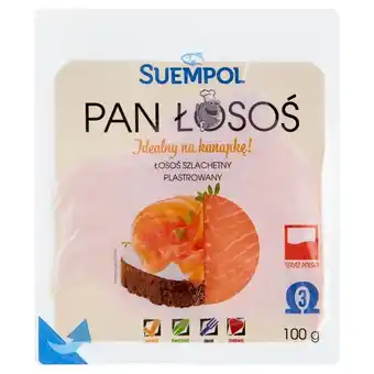 EuroSPAR Suempol pan łosoś łosoś szlachetny plastrowany 100 g oferta