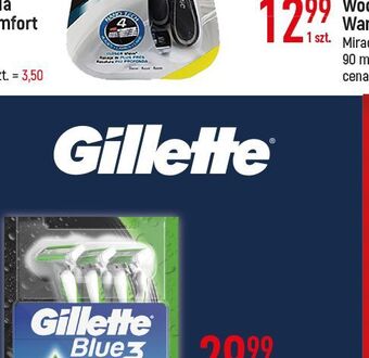E.Leclerc Maszynka do golenia gillette blue 3 sensitive oferta