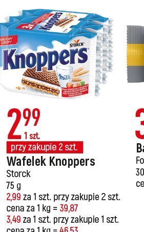 E.Leclerc Wafelek knoppers oferta