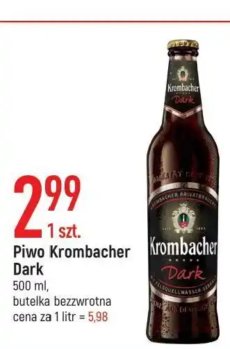 E.Leclerc Piwo krombacher dark oferta