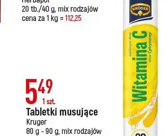 E.Leclerc Tabletki musujące witamina c kruger oferta
