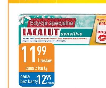 E.Leclerc Pasta do zębów lacalut sensitive oferta
