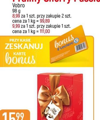 E.Leclerc Bombonierka prezent vobro frutti di mare oferta
