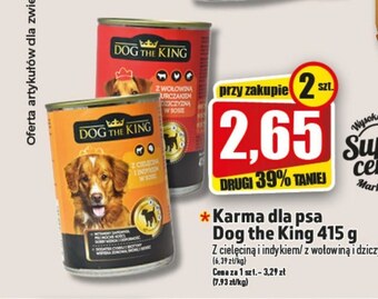 Topaz Karma dla psa dog the king oferta