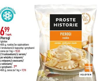 E.Leclerc Pierogi z owocami iglotex proste historie oferta