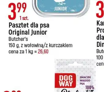 E.Leclerc Przekąska wołowina z marchewką dog way chelsea oferta