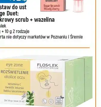 E.Leclerc Krem pod oczy ze świetlikiem + żel floslek oferta