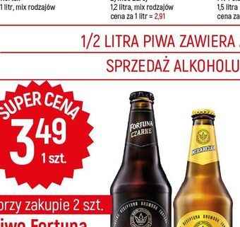 E.Leclerc Piwo fortuna mirabelka oferta