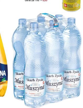 E.Leclerc Woda lekko gazowana muszyna skarb życia oferta