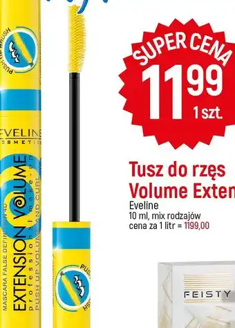 Tusz do rzęs eveline extension volume