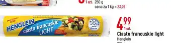 E.Leclerc Ciasto francuskie light henglein oferta