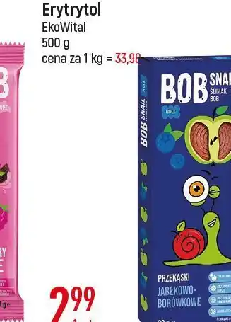 E.Leclerc Przekąska jabłkowo-borówkowa bob snail oferta