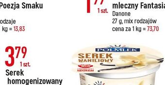 E.Leclerc Serek homogenizowany waniliowy polmlek oferta