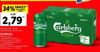 Lidl Piwo carlsberg oferta