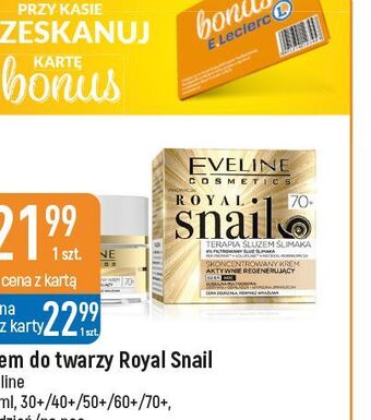 E.Leclerc Krem do twarzy multiodżywczy 50+ eveline royal snail oferta