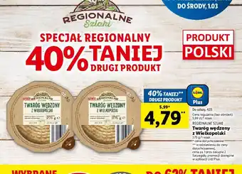Lidl Twarów wędzony z wielkopolski regionalne szlaki oferta