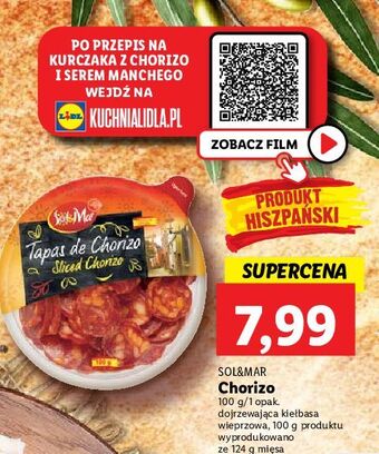 Lidl Chorizo sol&mar oferta