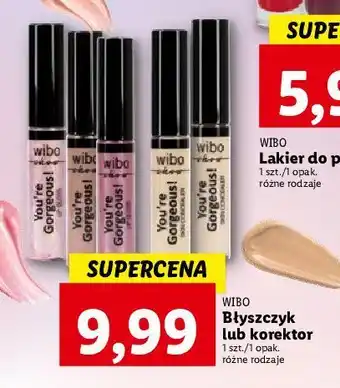 Lidl Korektor do twarzy 02 wibo you're gorgeous! oferta