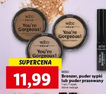 Lidl Bronzer do twarzy wibo you're gorgeous! oferta