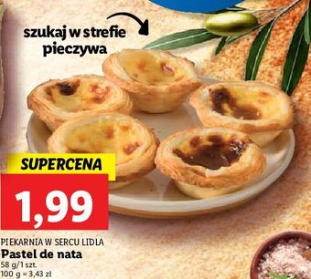 Pastel de nata chrupiące z pieca