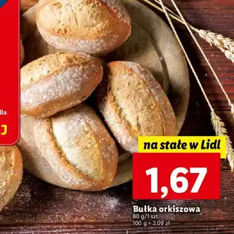 Lidl Bułka orkiszowa oferta