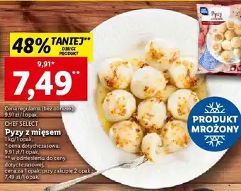 Lidl Pyzy z mięsem chef select oferta