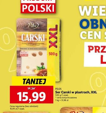 Lidl Ser carski pilos oferta