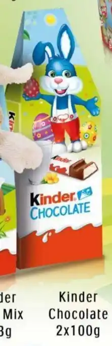 Eurocash Kinder Chocolate 2x100g oferta