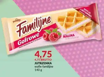 Eurocash Jutrzenka Wafle Familijne 140g oferta